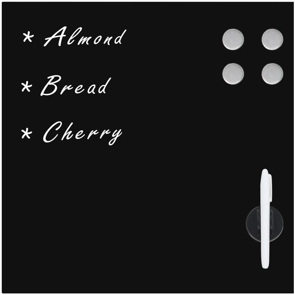 Lavagna Magnetica a Parete in Vetro 40x40 cm - Foto 3