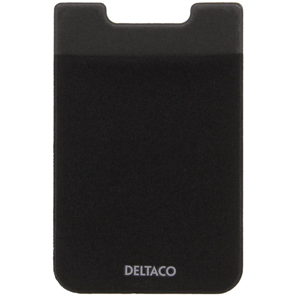 Porta Carte Di Credito Adesivo, Adesivo 3m, Nero - Foto 1