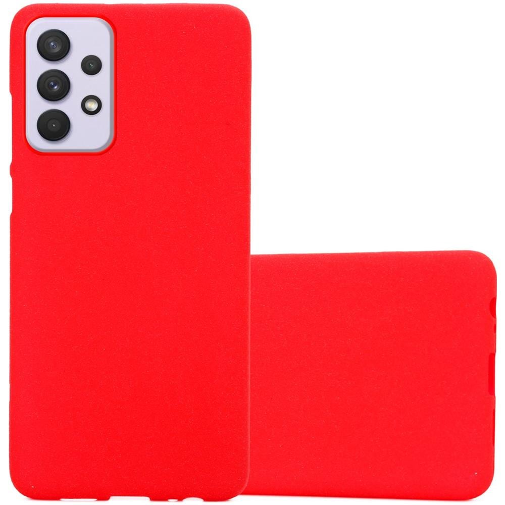 Custodia Compatibile Con Samsung Galaxy A33 5g In Frost Rosso - Coperchio Protettivo In Silicone Tpu Flessibile - Foto 1