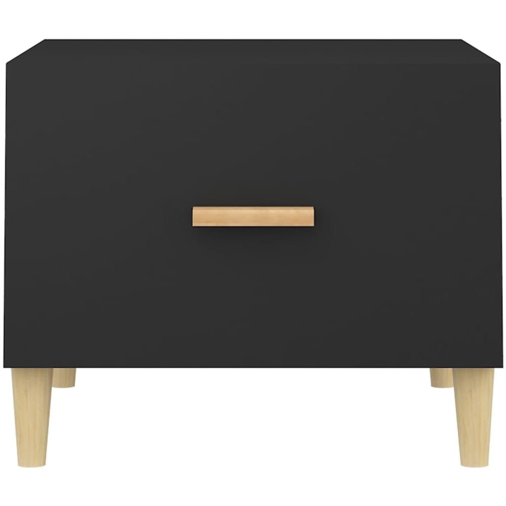 Tavolini Da Salotto 2 Pz Neri 50x50x40 Cm Legno Multistrato - Foto 7