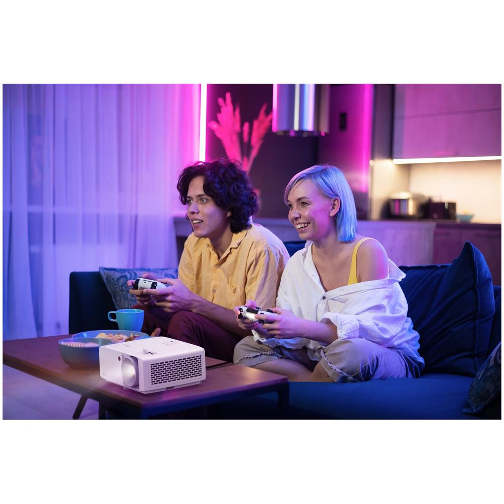 Videoproiettore UHZ66 DLP 4000 ANSI lumen Rapporto di Contrasto 500000:1 Ultra HD 4K 3840 x 2160 Pixel Compatibilità 3D Colore Bianco - Foto 6