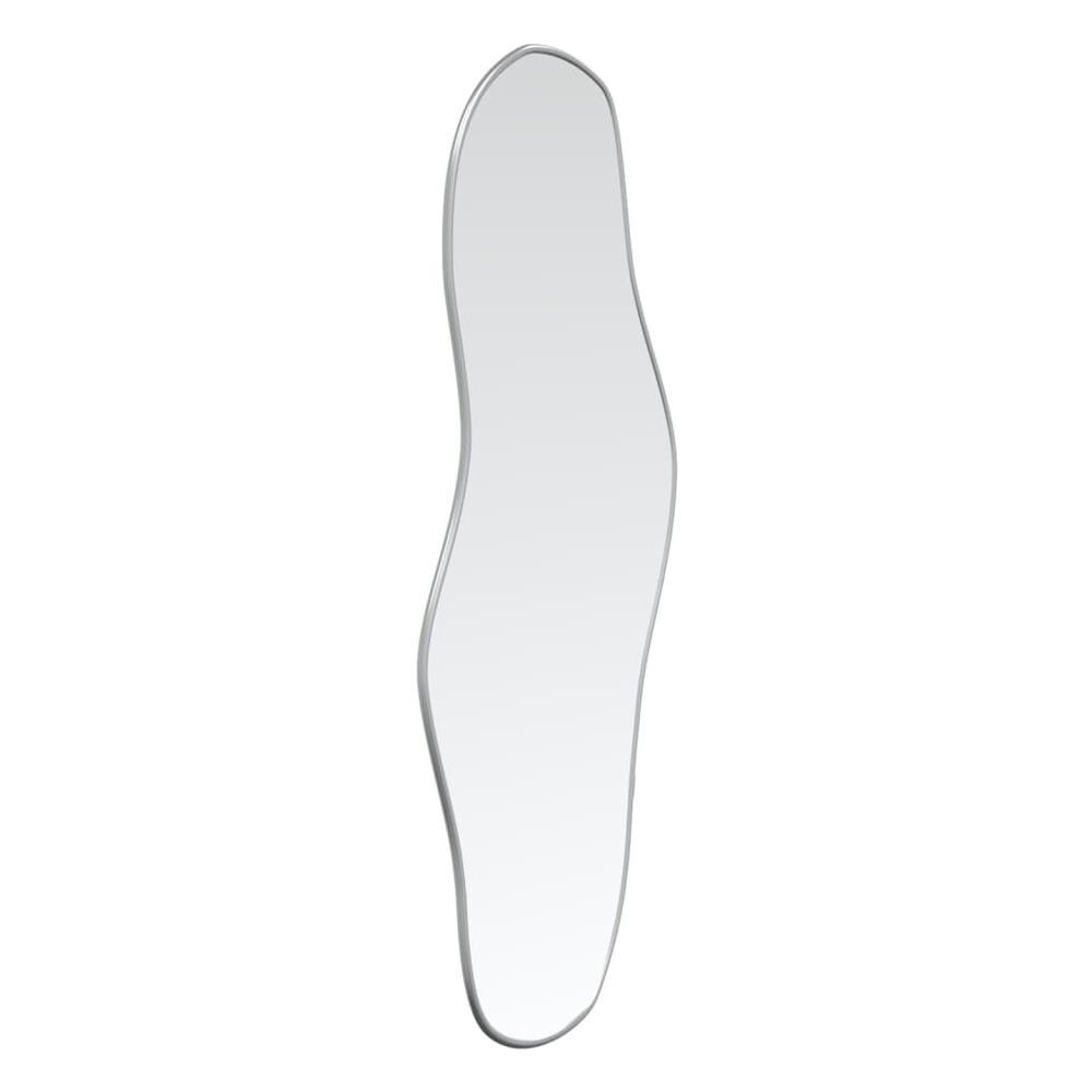 Specchio Da Parete Argento 80x35 Cm - Foto 3