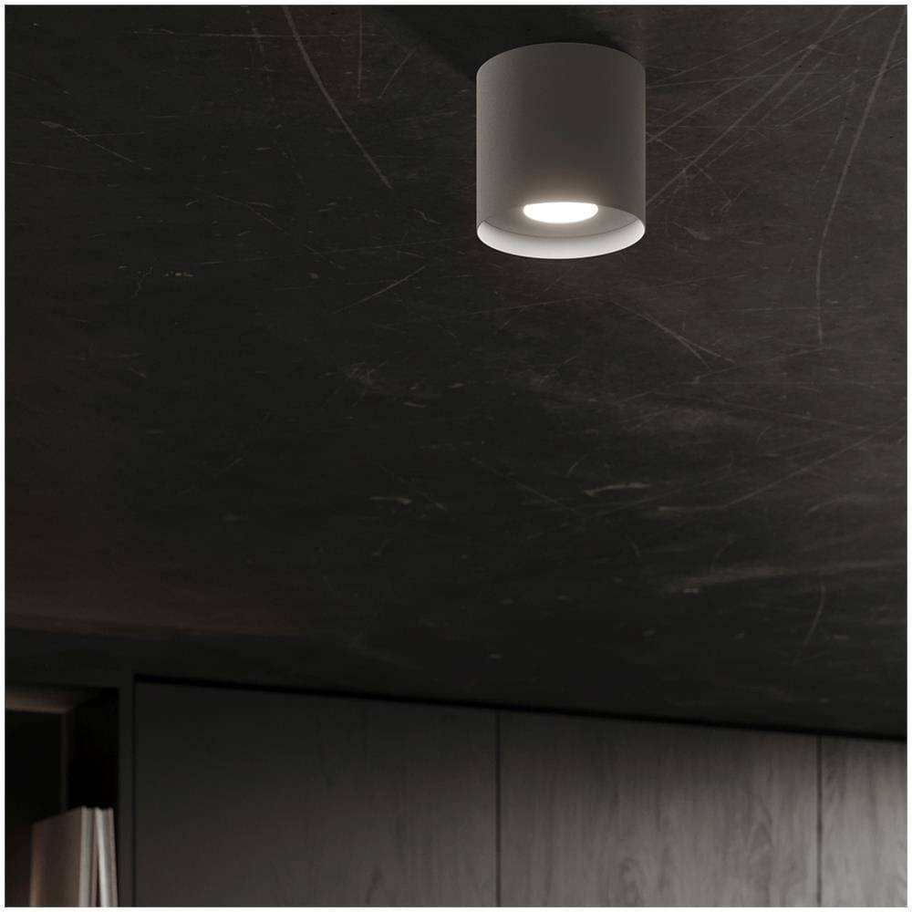 Lampada Da Soffitto Mika Grigio Sl. 1282 - Minimalista Lampade Da Soffitto Grigio 11x12x12 Cm - Foto 7