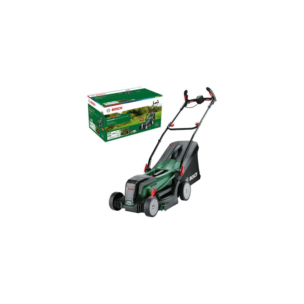 Tagliaerba a spinta Batteria Nero, Verde 37-550 06008B9E01 (Solo caricabatteria) - Foto 11