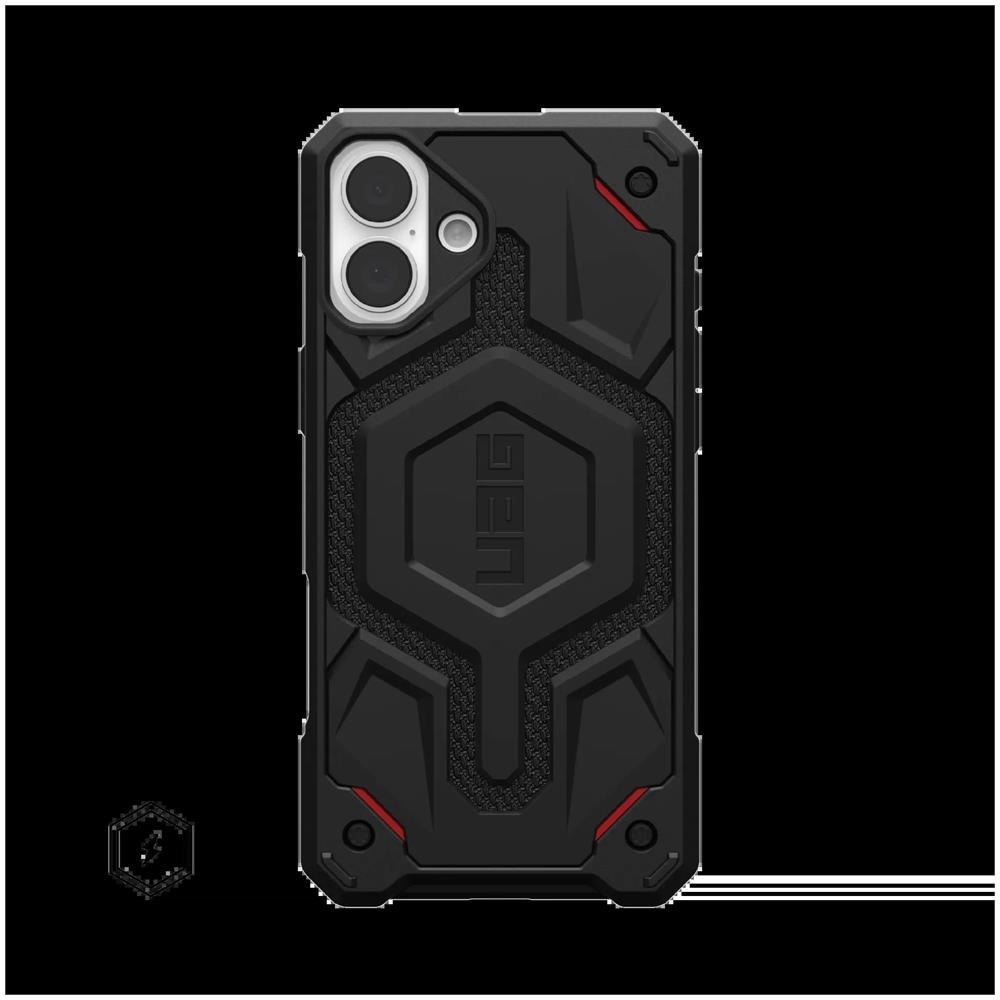 Monarch Pro kevlar custodia per cellulare 17 cm (6.7") Cover Nero - Foto 1