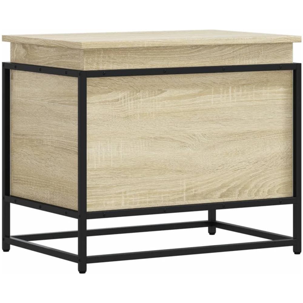 Contenitore con Coperchio Rovere Sonoma 60x40x51,5cm Truciolato - Foto 1