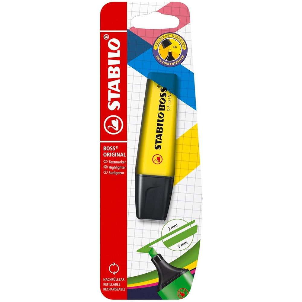 BOSS ORIGINAL - Evidenziatore - Pack da 1 - Giallo - Foto 1