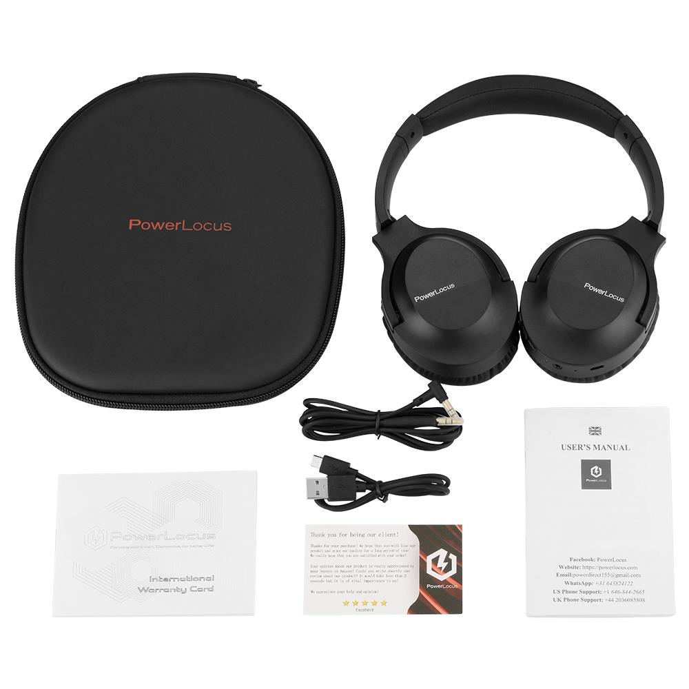 P4 Cuffie Bluetooth, Nero - Foto 4