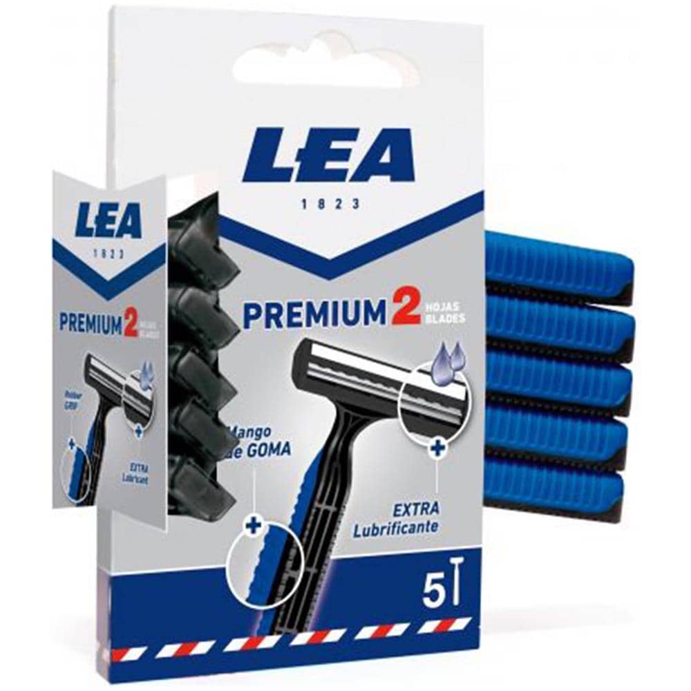 Premium 2 Lame da barba Monouso 5 Unitá - Foto 1