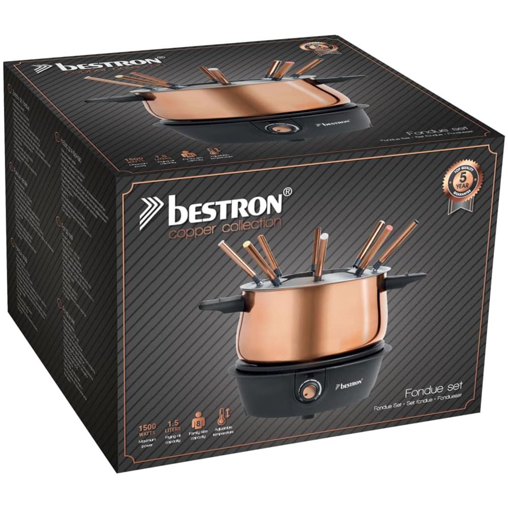 Set Da Fonduta Afd850co 1500w 1,5l Rame - Foto 9