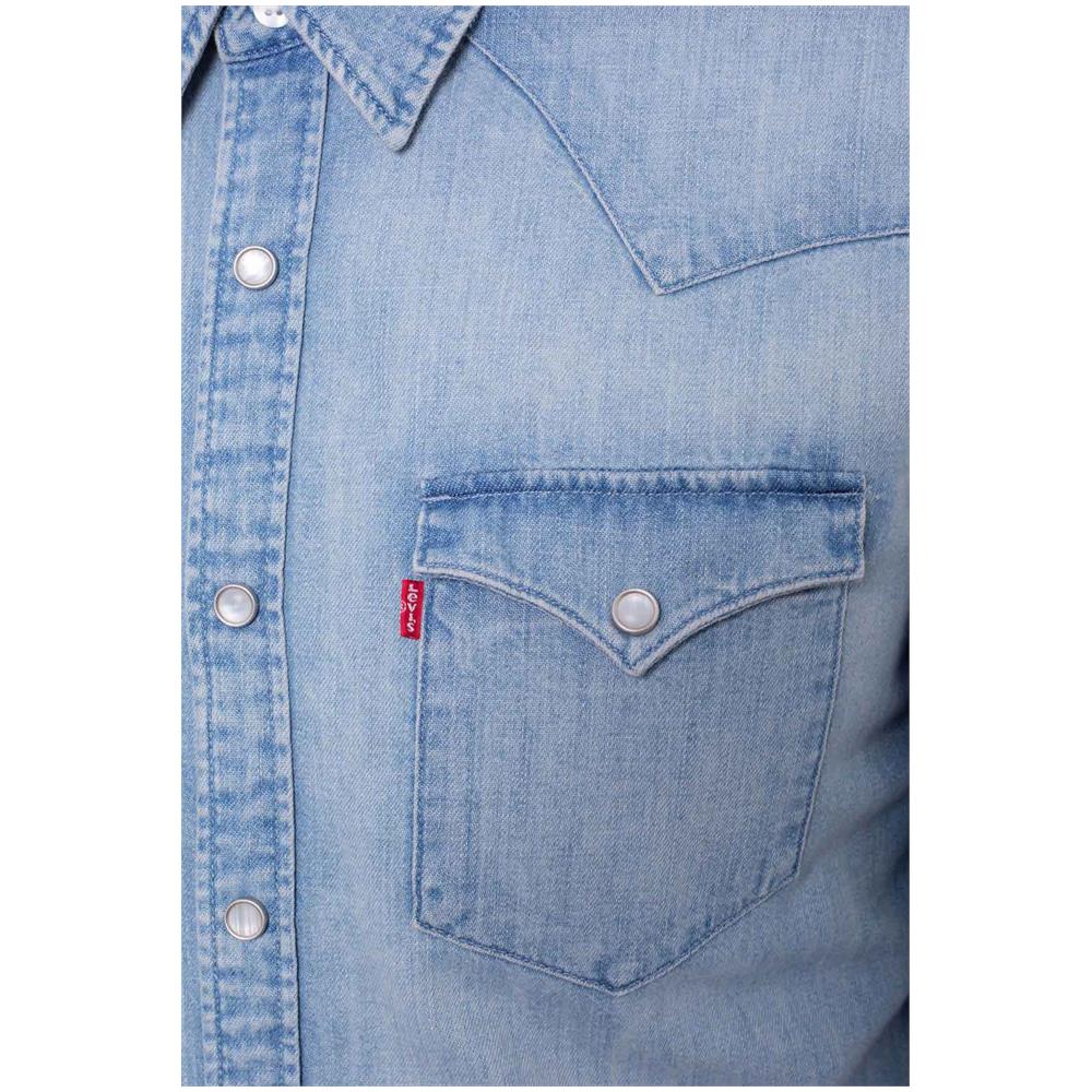 Barstow Western Standard Red Cast Camicia Manica Lunga Uomo Taglia M - Foto 5