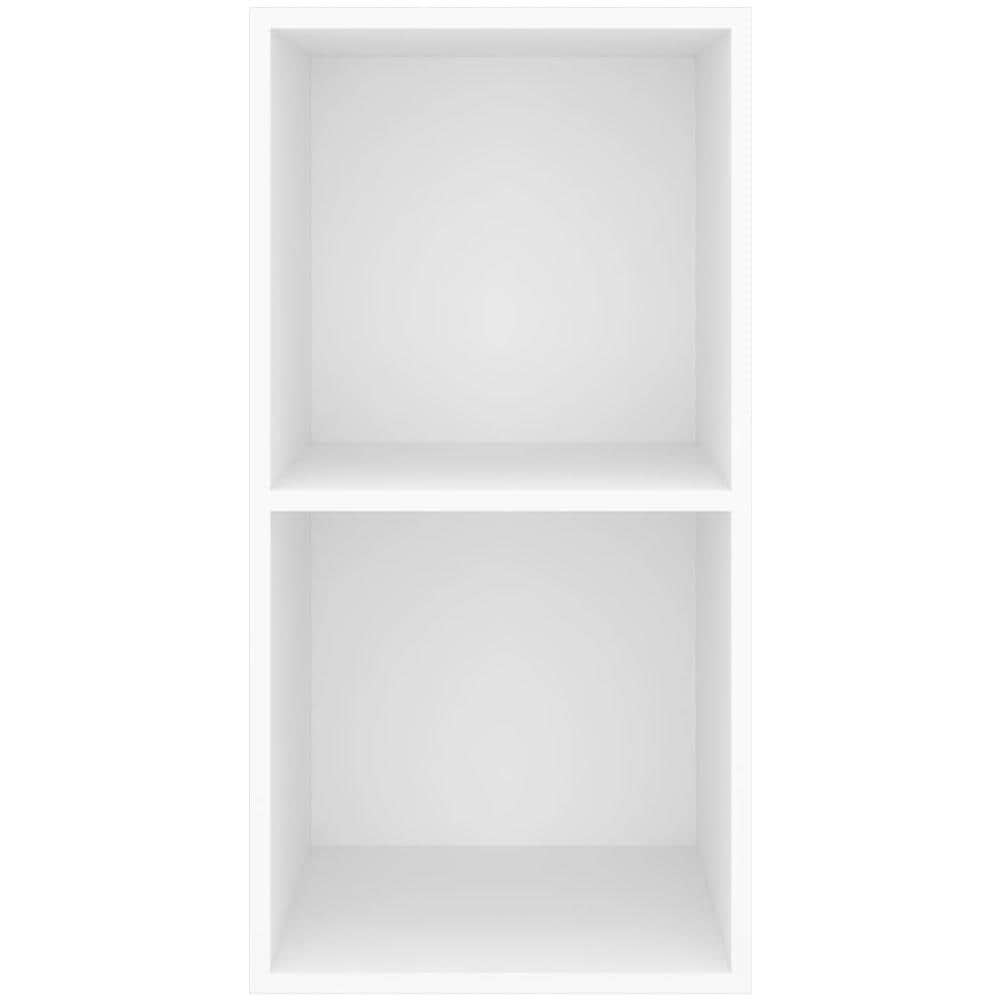 Armadietto TV da Parete Bianco 37x37x72 cm in Legno Multistrato - Foto 8