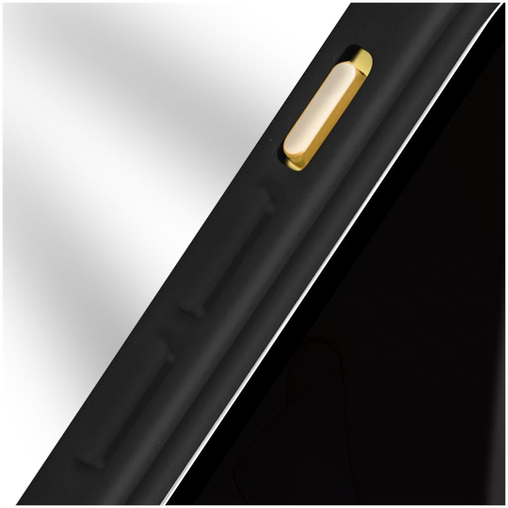 Cover Iphone 11 Retro Plexiglass Fronte Polimero Rinforzata Bordo Nero - Foto 2
