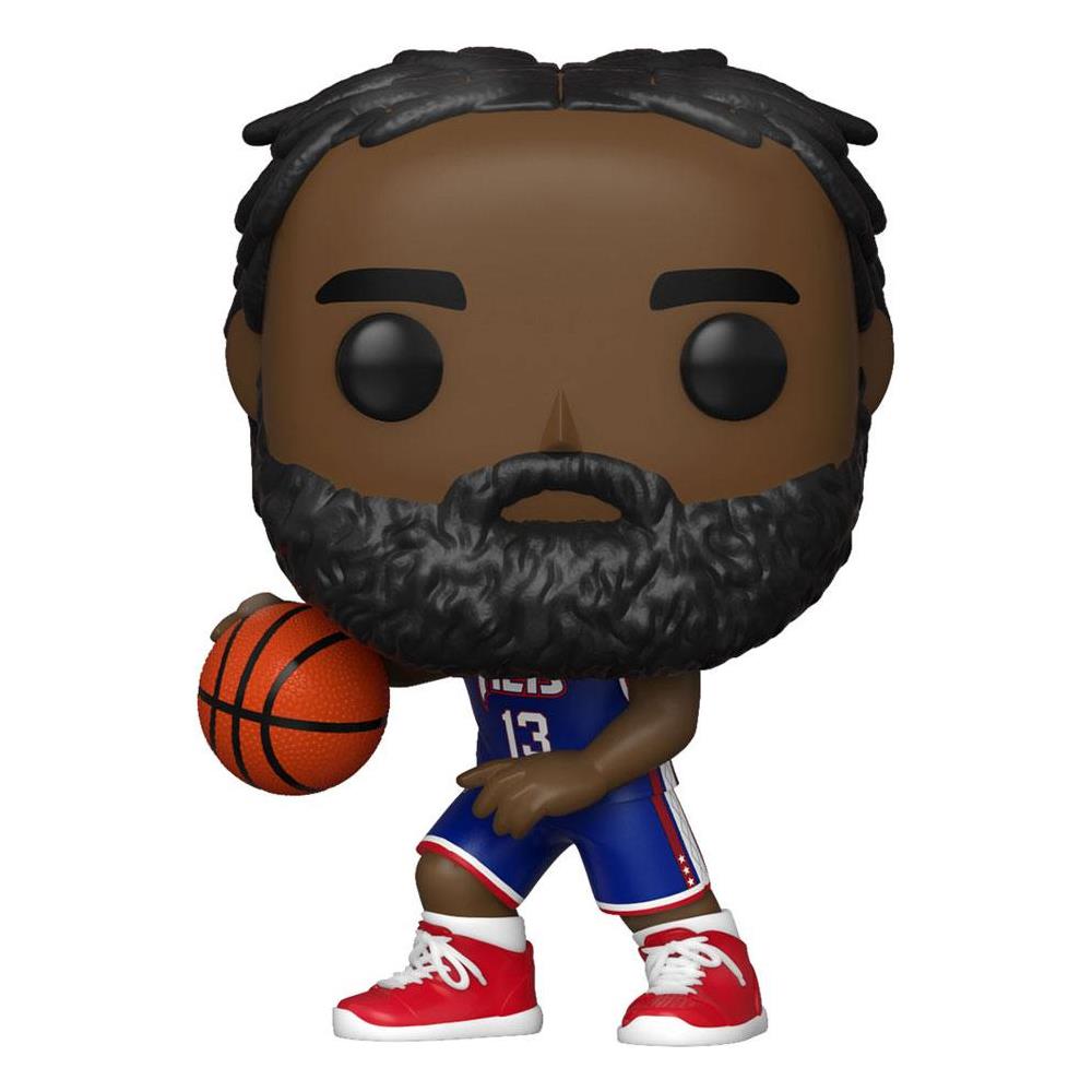 Nba Brooklyn Nets Pop! Basketball Vinyl Figure James Harden (city Edition 2021) 9 Cm - Foto 1