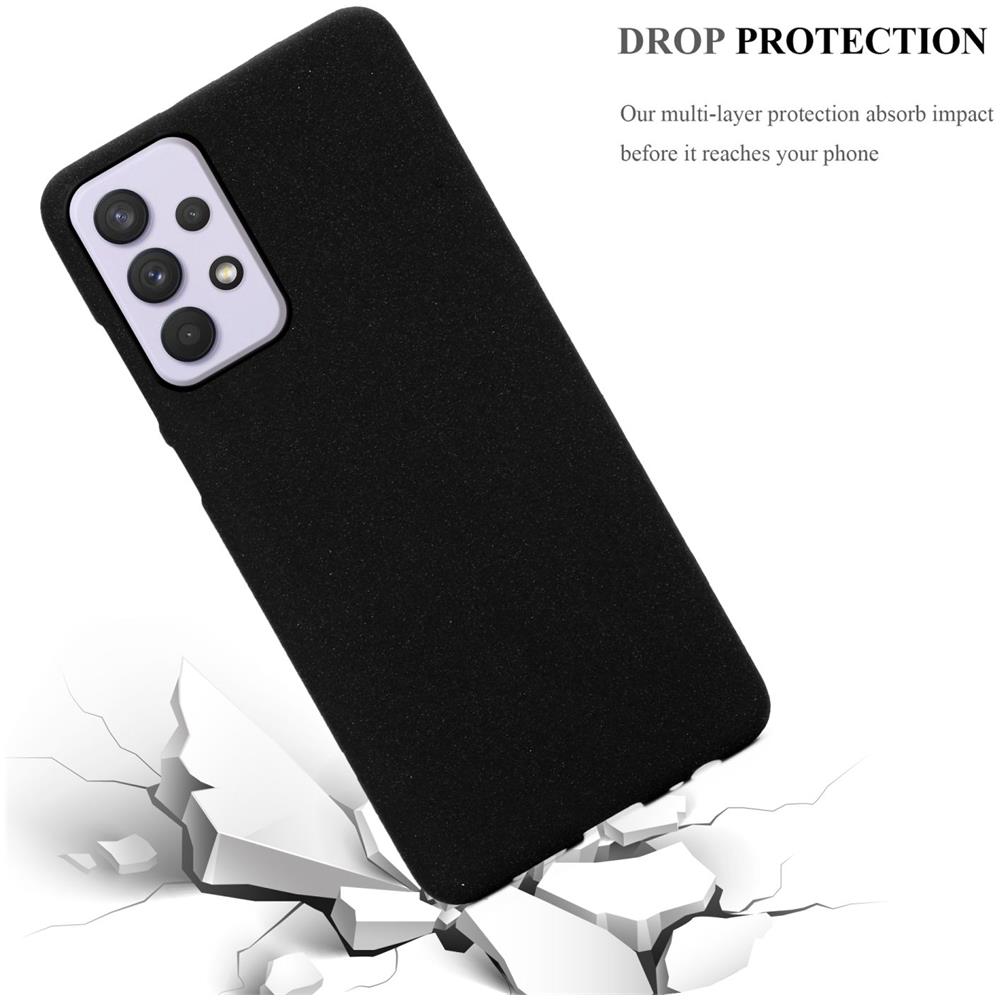 Custodia Compatibile Con Samsung Galaxy A33 5g In Frost Nero - Coperchio Protettivo In Silicone Tpu Flessibile - Foto 6