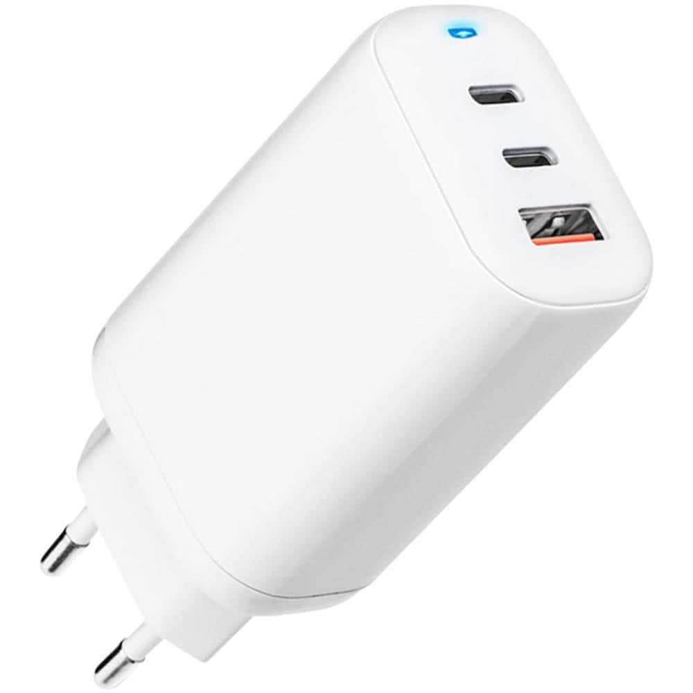 Caricatore Usb-a E 2x Usb-c Tecnologia Gan 65w Quick Charge 4.0 - Foto 1