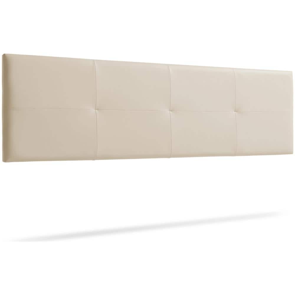 Testiera Imbottita Altea Similpelle 130x50x5 Cm - - Foto 4