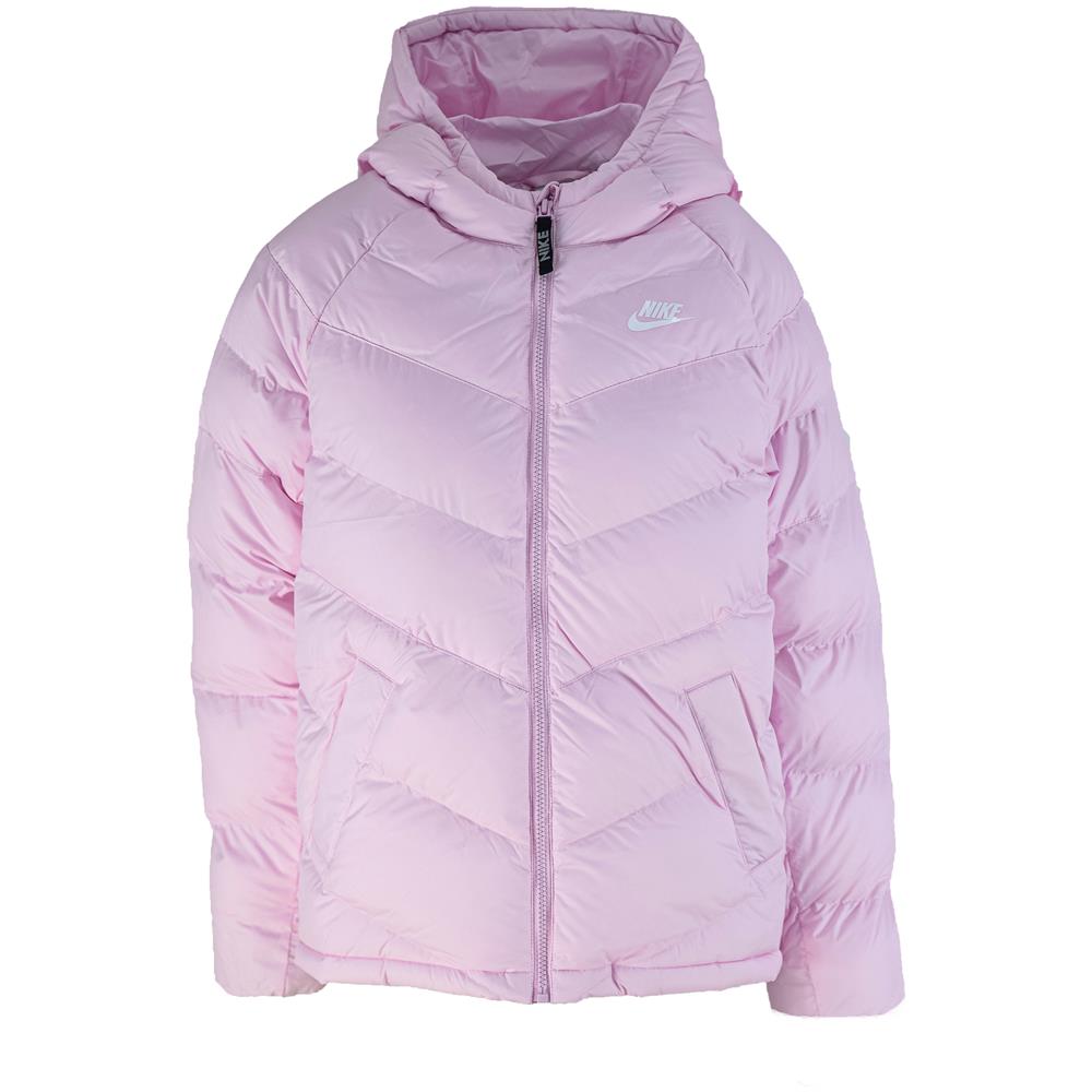 Sportswear Synthetic-fill Hooded Jacket Dx1264-663, Bambini, Rosa, 128-137 Cm - Foto 1