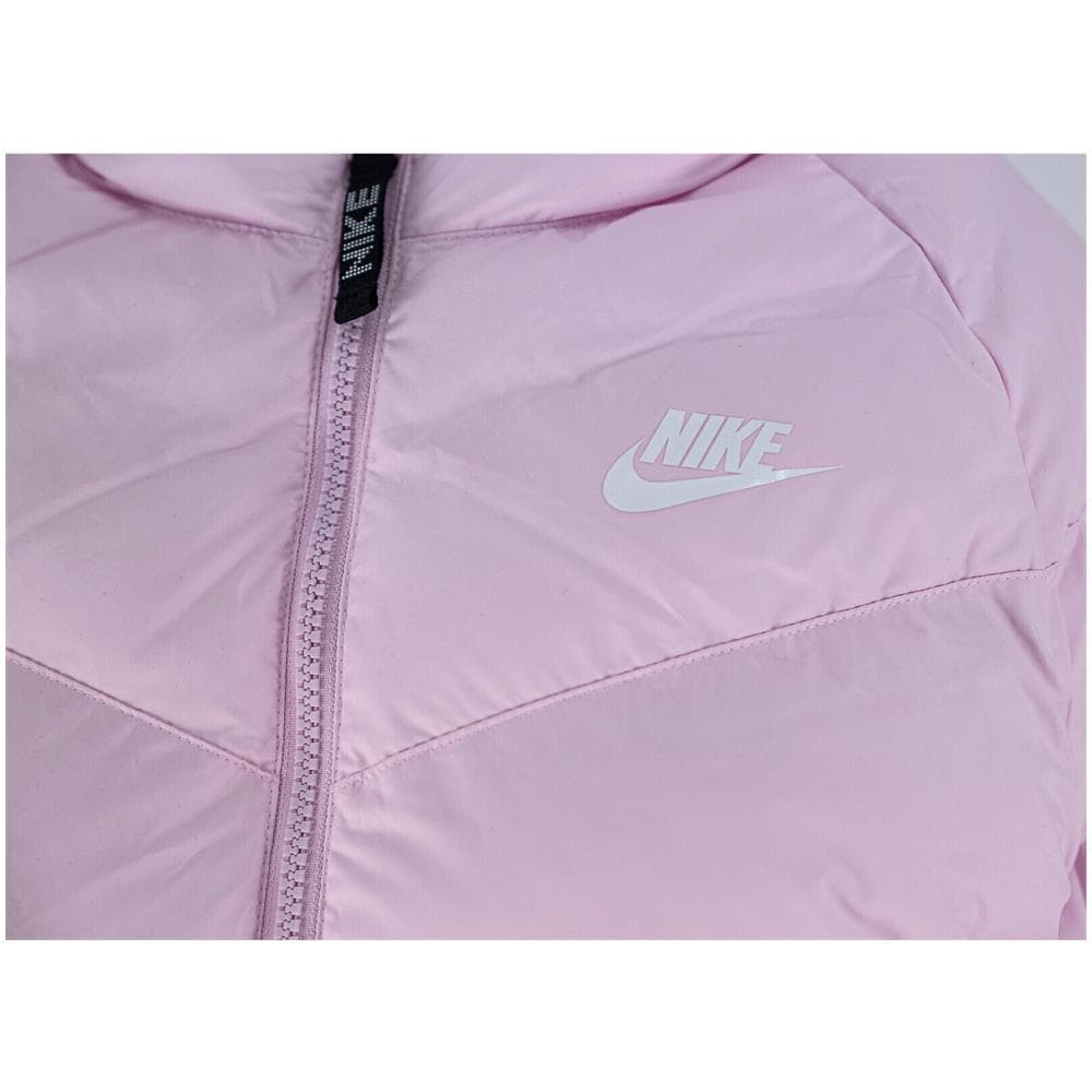 Sportswear Synthetic-fill Hooded Jacket Dx1264-663, Bambini, Rosa, 128-137 Cm - Foto 5