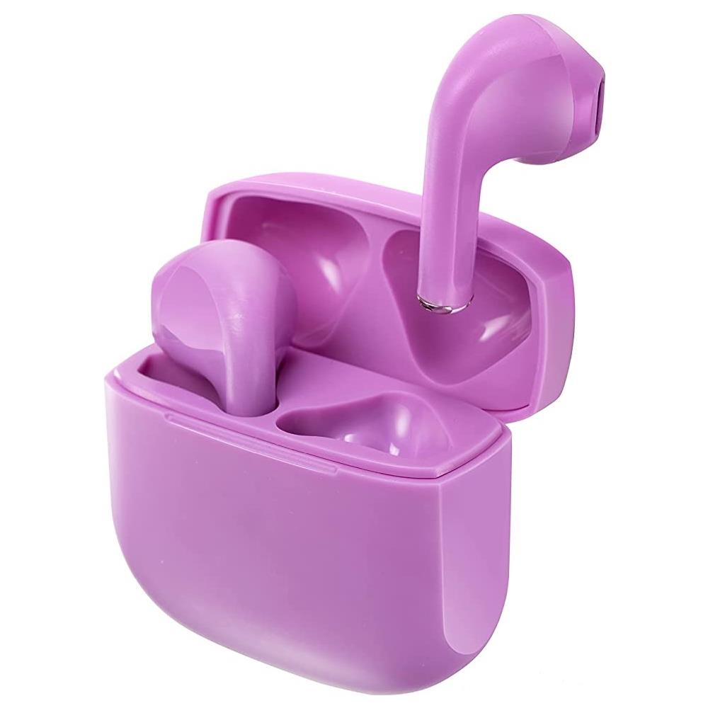 Swag Auricolari True Wireless con Custodia di Ricarica Colore Viola - Foto 2