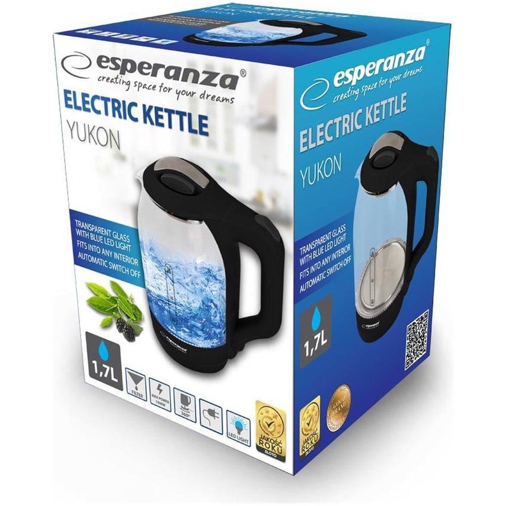 Ekk025k Bollitore Elettrico 1,7 L Nero, Multicolore 1500 W - Foto 4