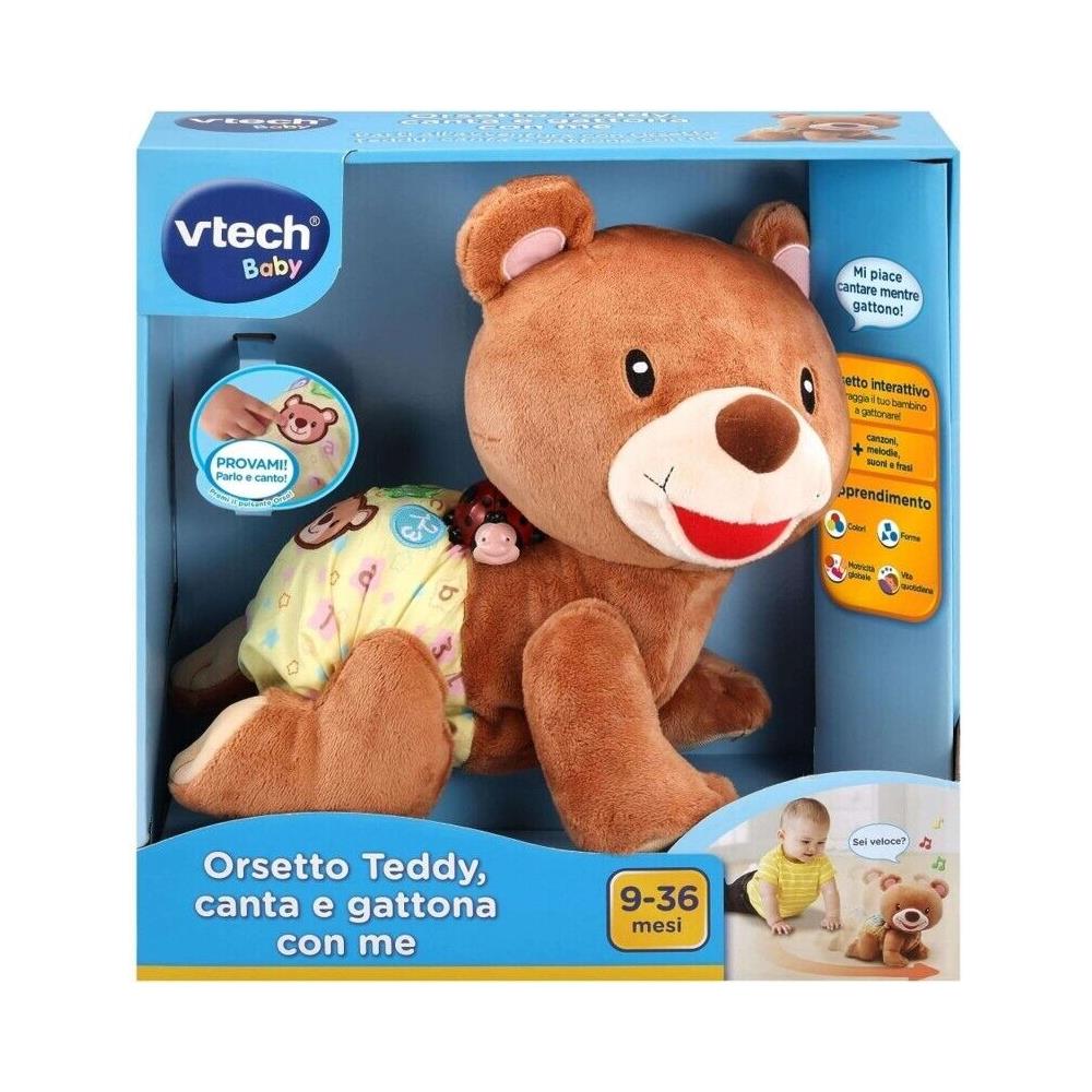 Baby Orsetto Teddy, Canta E Gattona Con Me - Foto 2