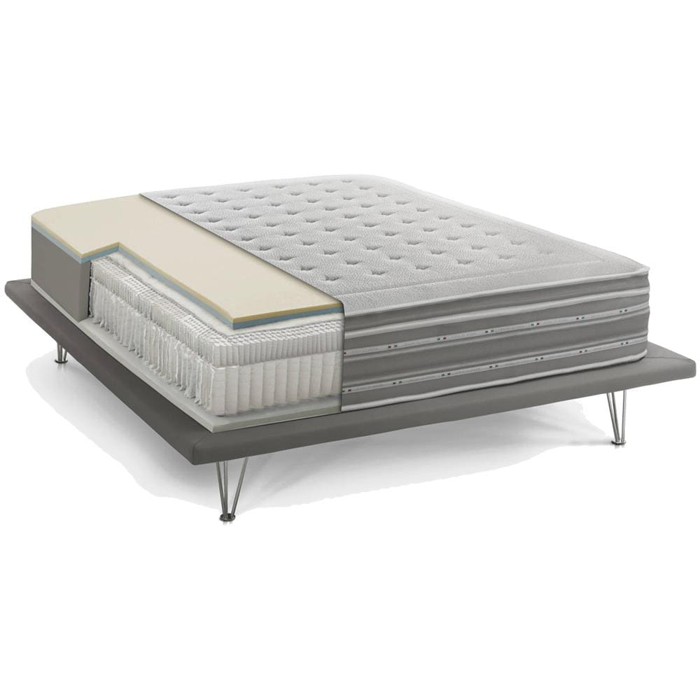 Materasso Matrimoniale Sharon, Ortopedico In Memory Foam E Micromolle Insacchettate, 100% Made In Italy, Anti Acaro E Anallergico, Cm 160x190h37 - Foto 2