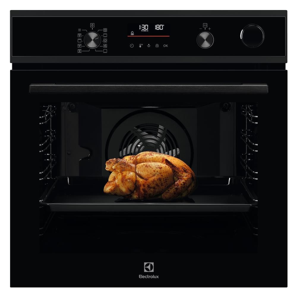 Forno Elettrico da Incasso EOC6H56H Capacità 72 L Multifunzione Ventilato Vapore Potenza 2990 W Colore Nero - Foto 1
