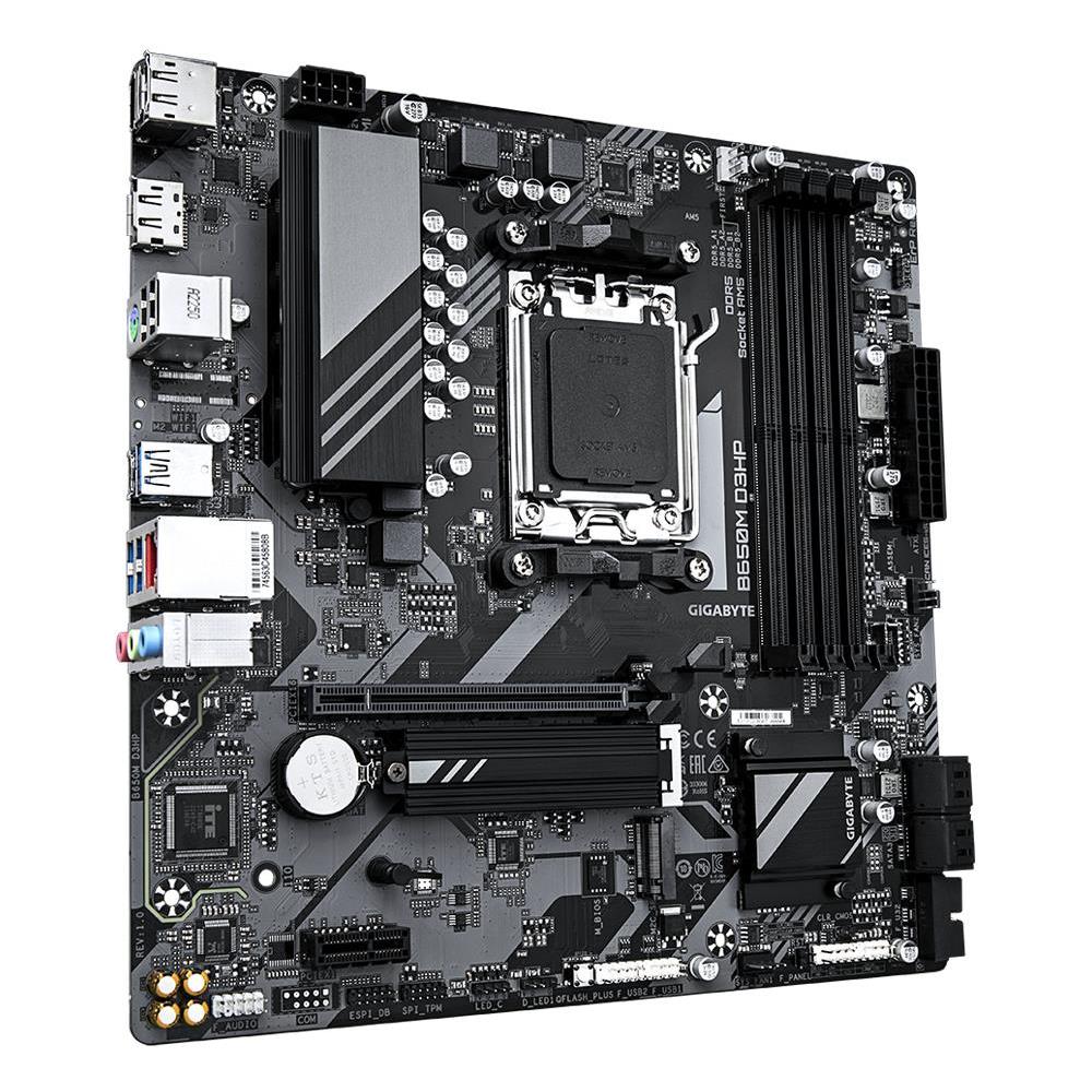 Scheda Madre B650M D3HP (rev. 1.0) AMD B650 AM5 micro ATX - Foto 2