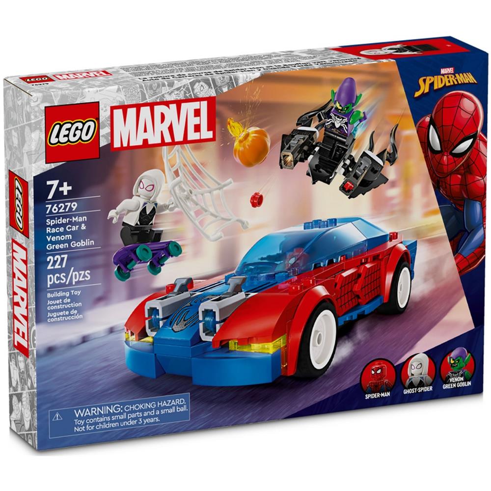 76279 Marvel Auto da Corsa di Spider-Man e Venom Goblin - Foto 1