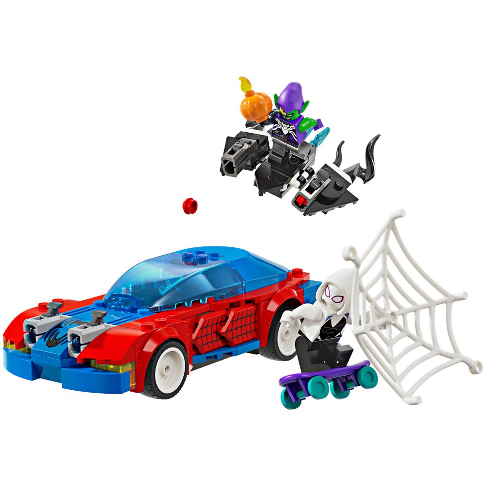 76279 Marvel Auto da Corsa di Spider-Man e Venom Goblin - Foto 2