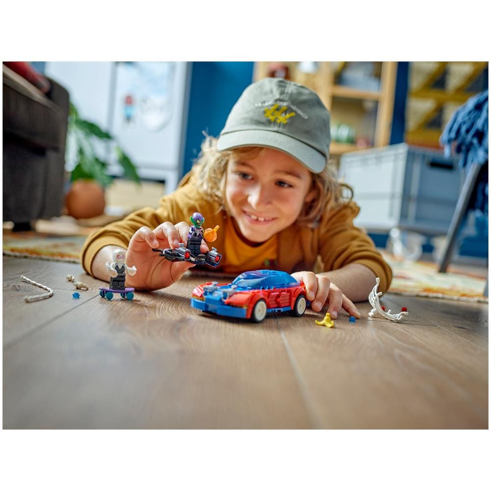 76279 Marvel Auto da Corsa di Spider-Man e Venom Goblin - Foto 4