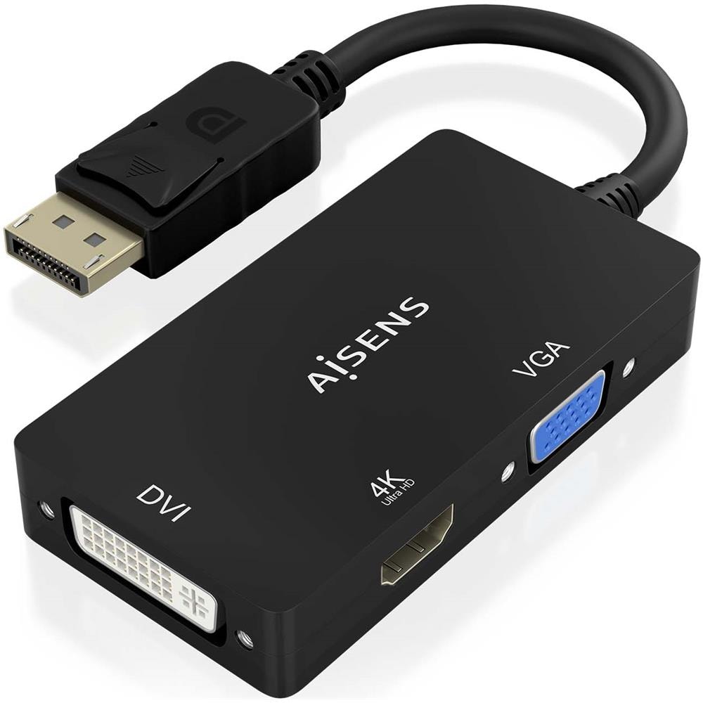 A125-0861 cavo e adattatore video 0,15 m DisplayPort VGA + HDMI + DVI Nero - Foto 2