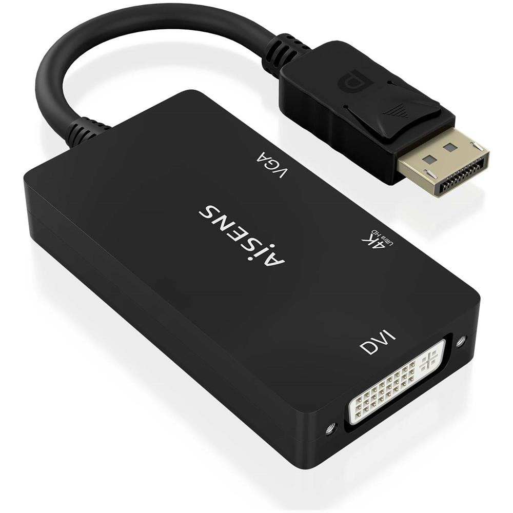 A125-0861 cavo e adattatore video 0,15 m DisplayPort VGA + HDMI + DVI Nero - Foto 1