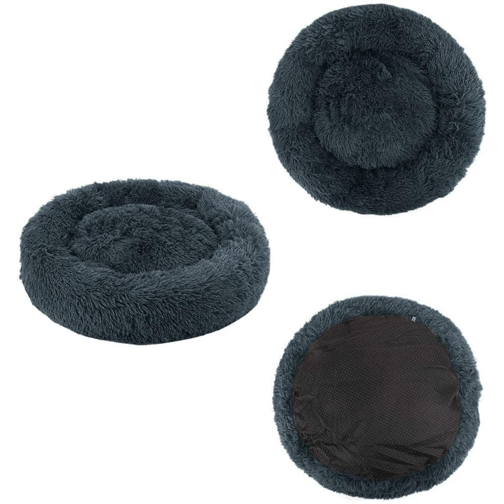 Cesta per cani Ø80 cm, grigio scuro - Foto 1