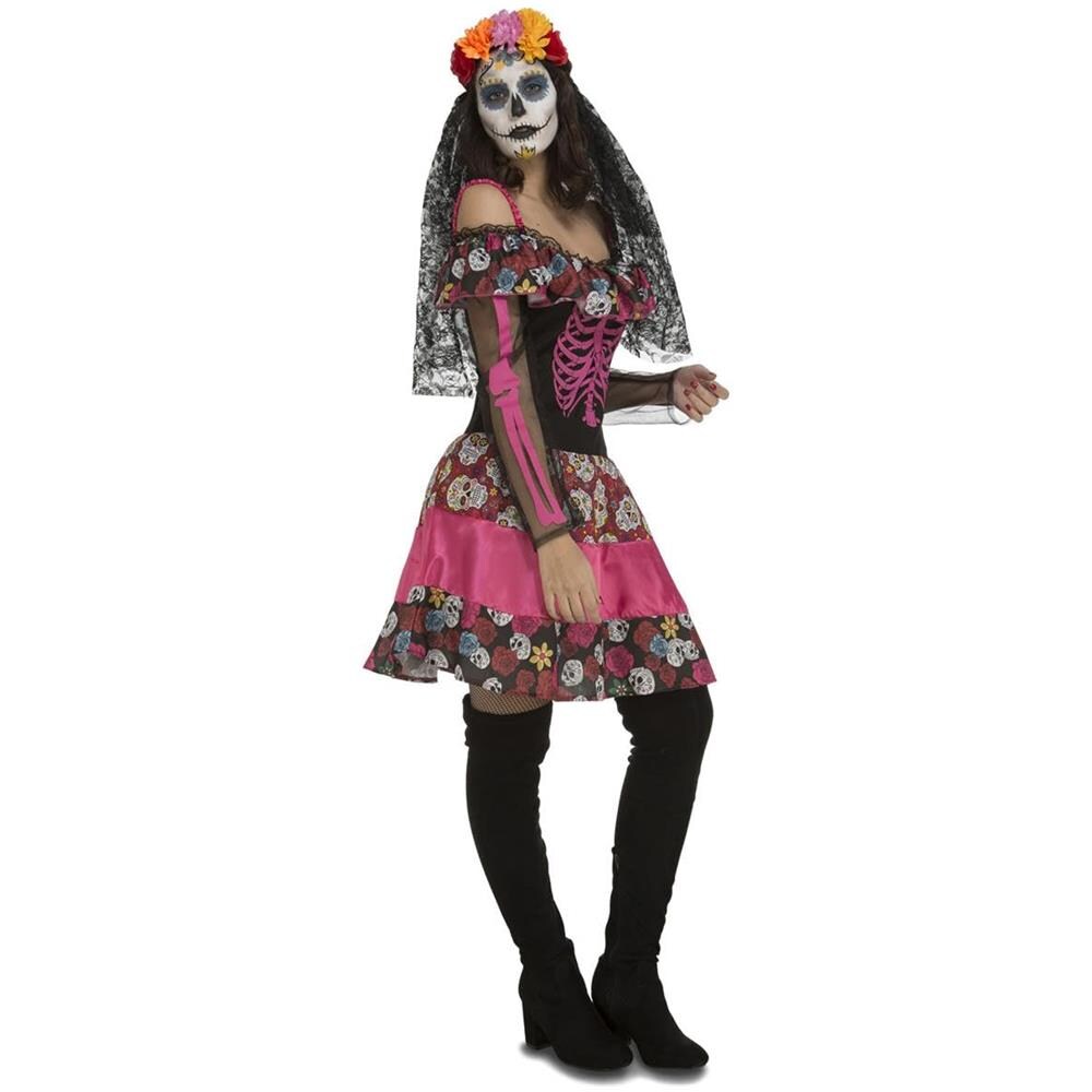 Costume del Giorno dei Morti Taglia XXXL - Foto 1
