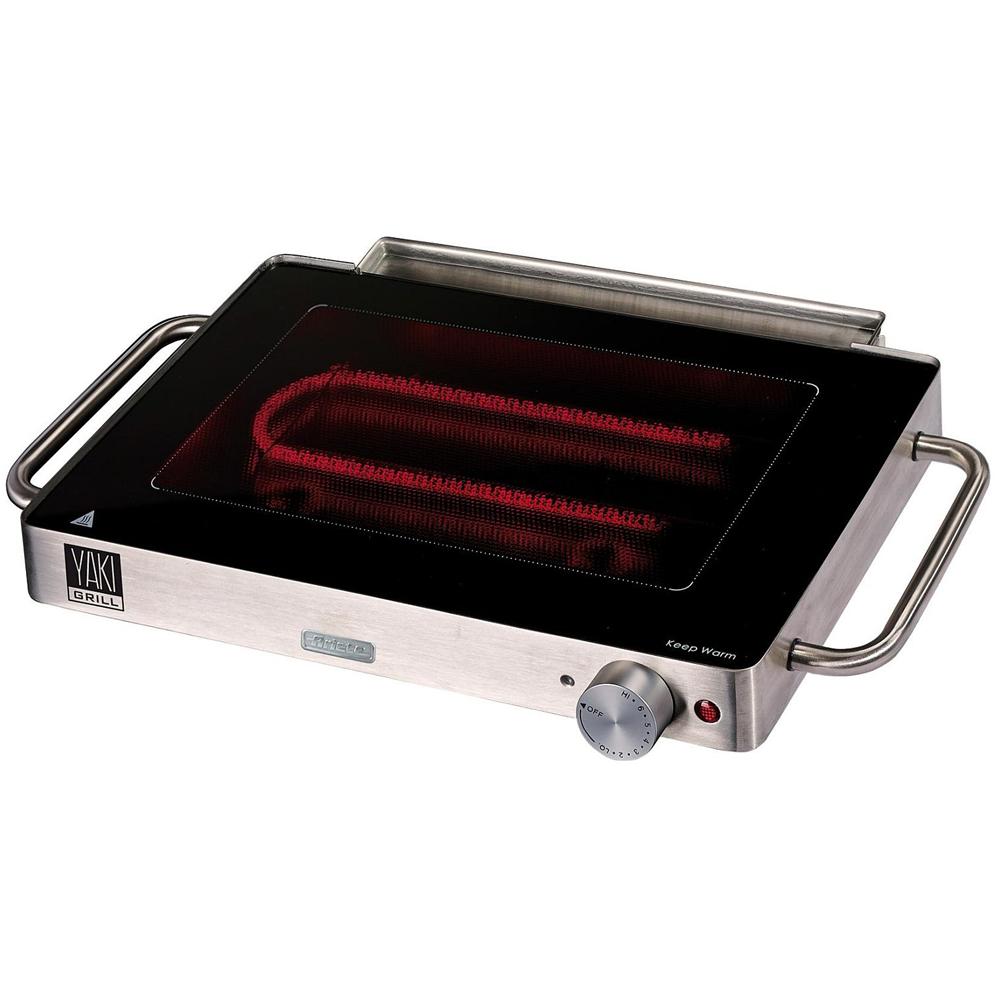 Yaki Grill Piastra di Cottura Elettrica in Vetroceramica Potenza 800 Watt - Foto 1