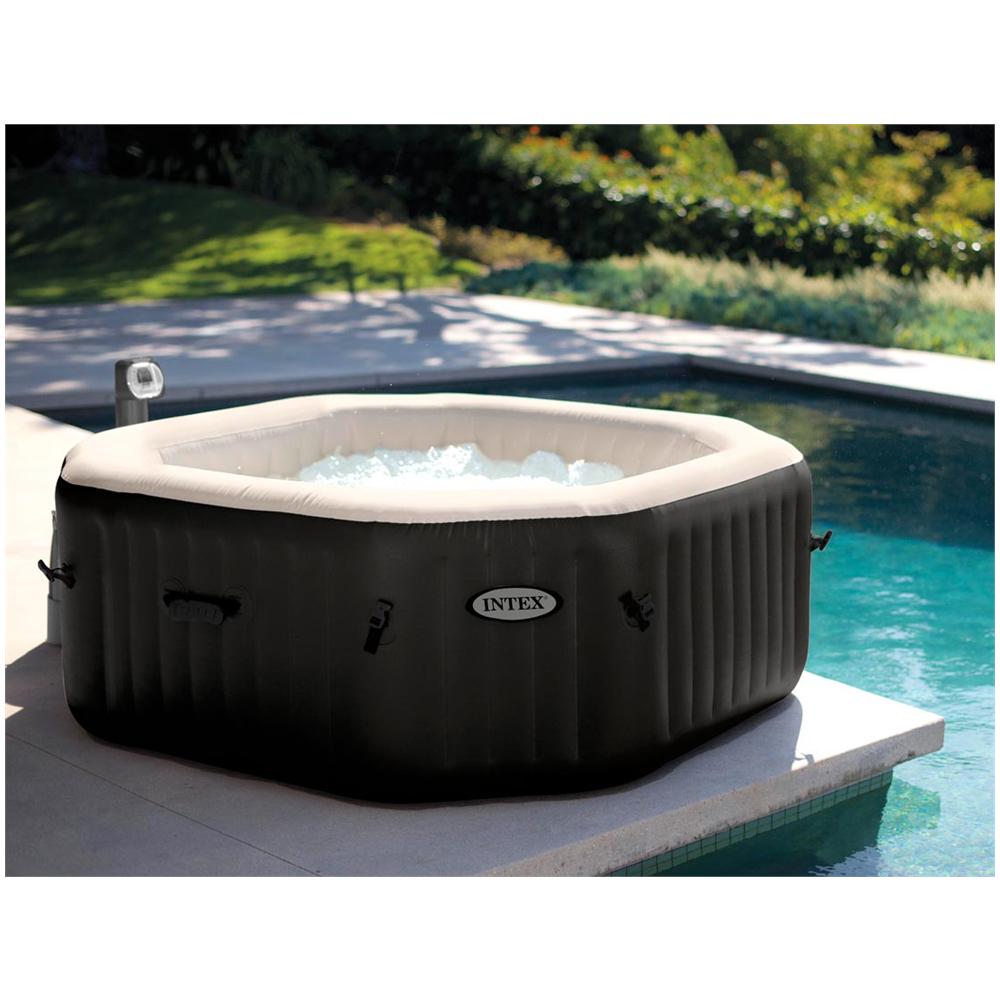 Intex Piscina Idromassaggio Purespa Bubble Jet Massage 120 Bolle Ottagonale 28454