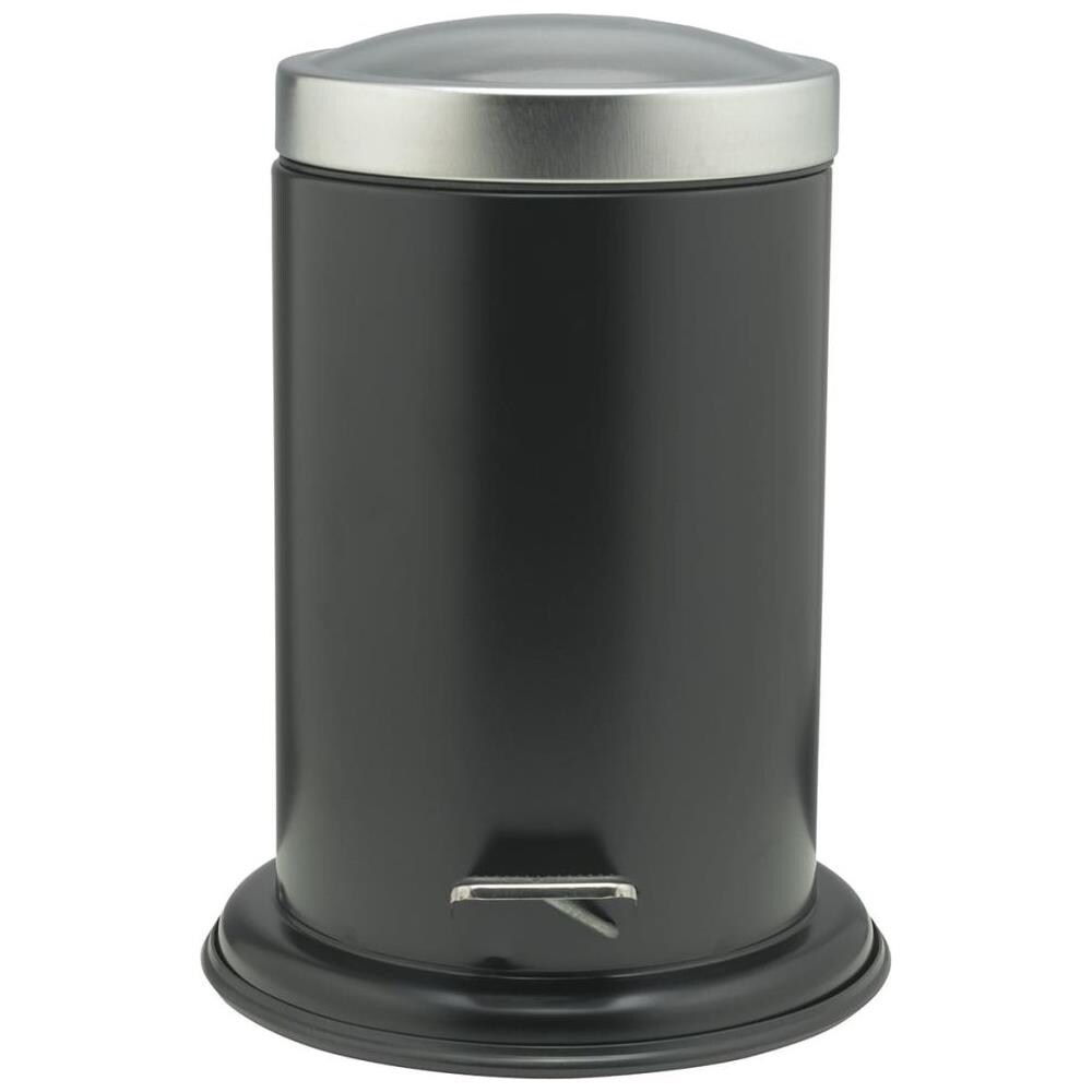 Cestino Con Pedale Acero Nero 3 L 361732419 - Foto 1