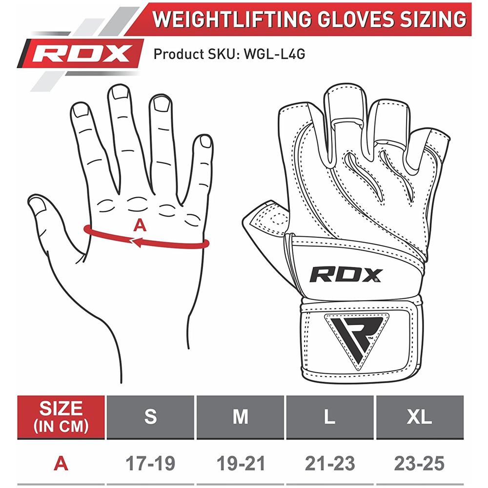 Pelle Sollevamento Pesi Guanti Fitness Palestra Uomo Allenamento Bodybuilding Esercizio Pesistica Polso L4g L - Foto 2