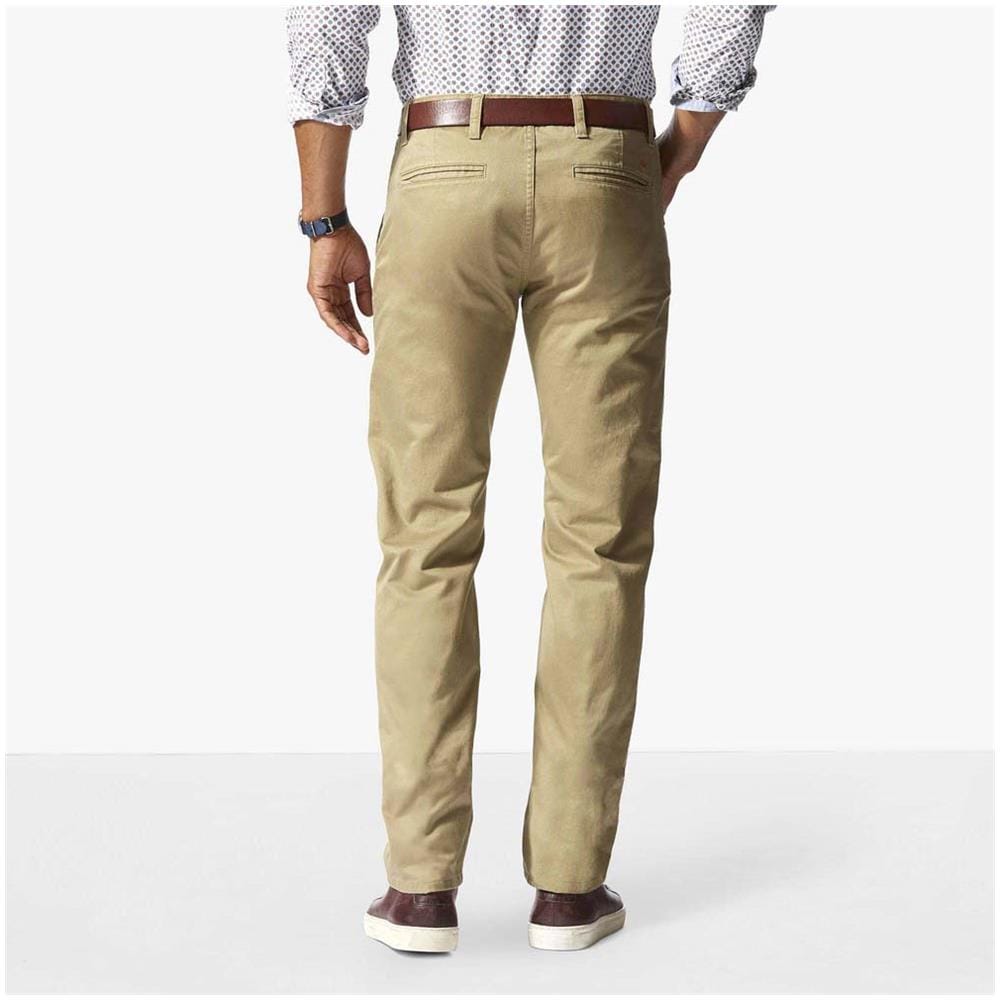 Pantaloni Alpha Khaki Slim Tapered L30 Abbigliamento Uomo W30-l30 - Foto 2