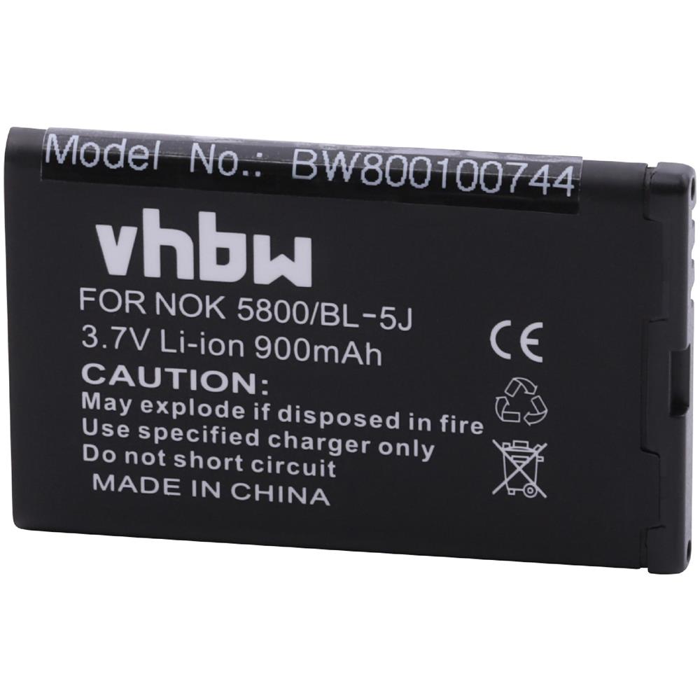 Batteria Per Nokia 5800, X6-00 8gb, X6-00 16gb, X6-00 32gb, X6-00 Navi Edition 16gb Sostituisce Bl-5j. - Foto 2