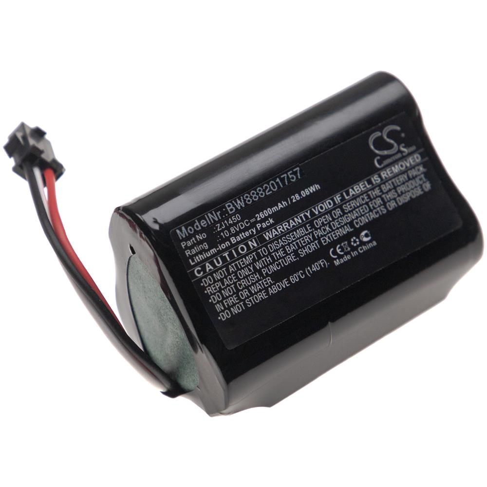 Batteria Compatibile Con Ecovacs D36a, D36b, D36c, D36e, Da60, Da611, Db35 Aspirapolvere Home Cleaner (2600mah, 10,8v, Li-ion) - Foto 1