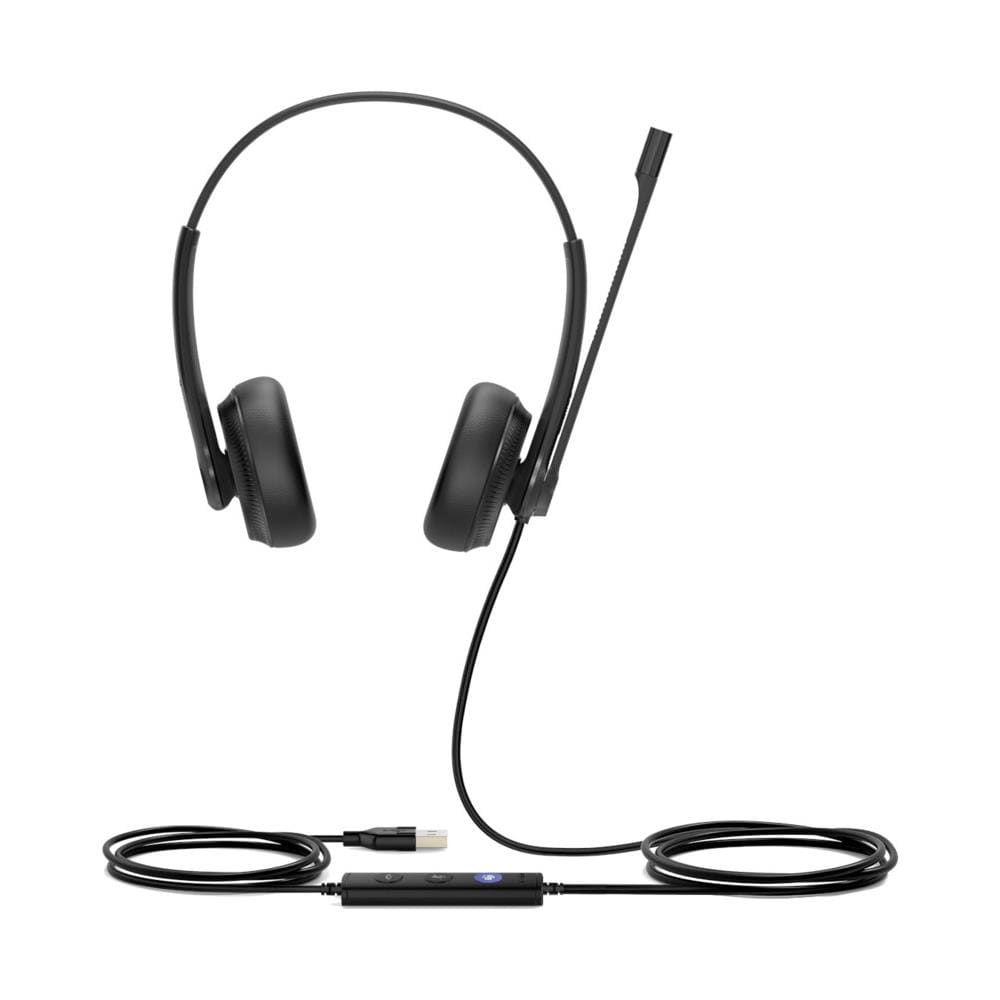 UH34 Cuffia Connessione USB con Microfono Colore Nero - Foto 5