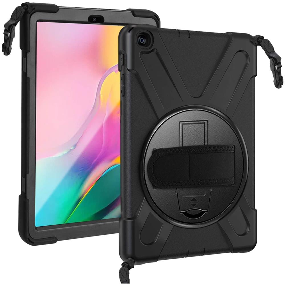 Cover Integrale Galaxy Tab A 10.1 2019 Manico /supporto /tracolla Nero - Foto 1