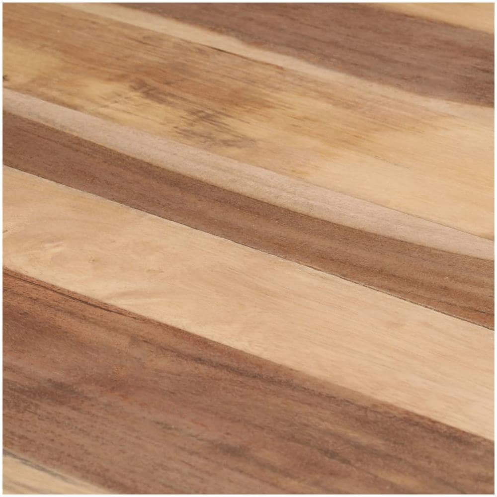Tavolo Da Pranzo 140x70x75 Cm Legno Massello Finitura Sheesham - Foto 2