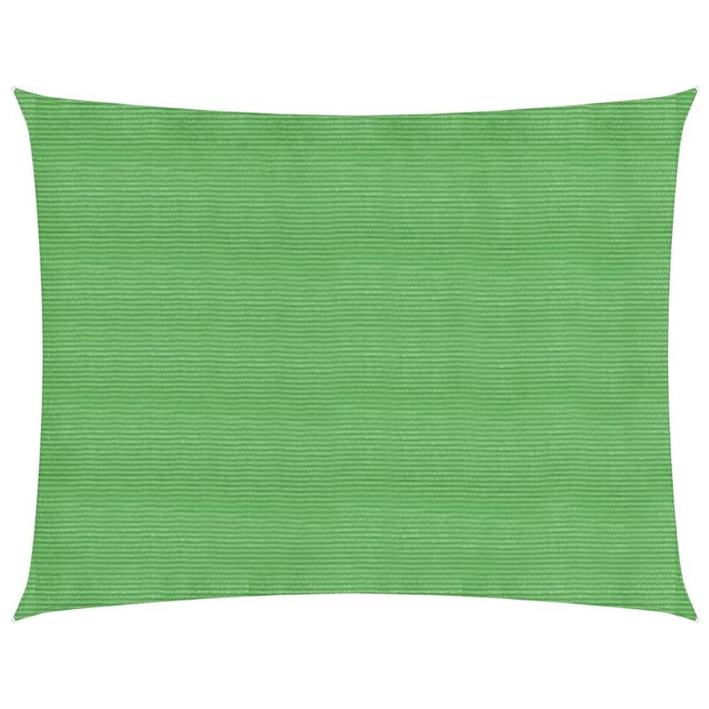 Vela Parasole 160 g / m² Verde Chiaro 2,5x3 m in HDPE - Foto 1