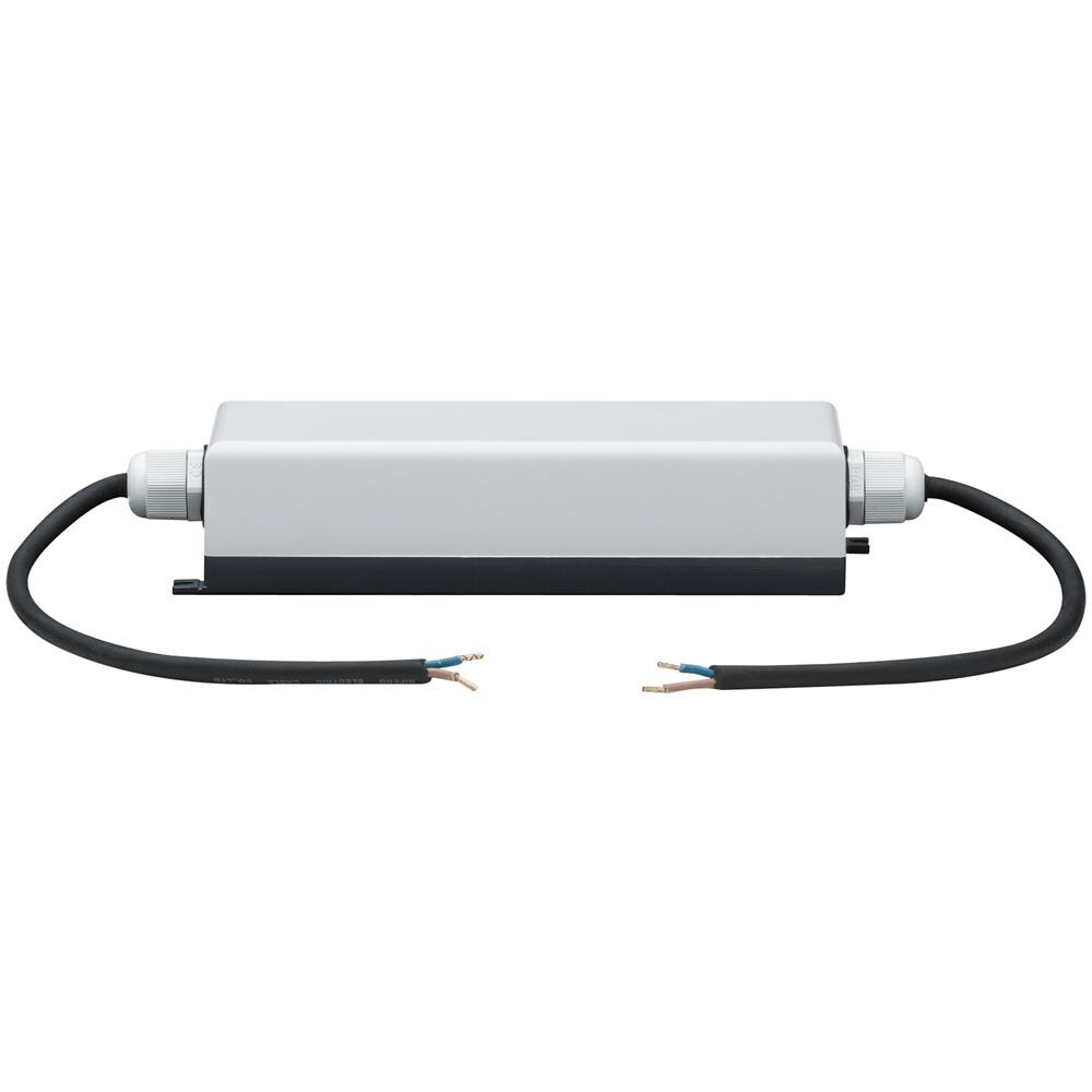 702.01, AC-to-DC, LED stripe, Sovraccarico, Plastica, Nero, Bianco, +12V - Foto 1