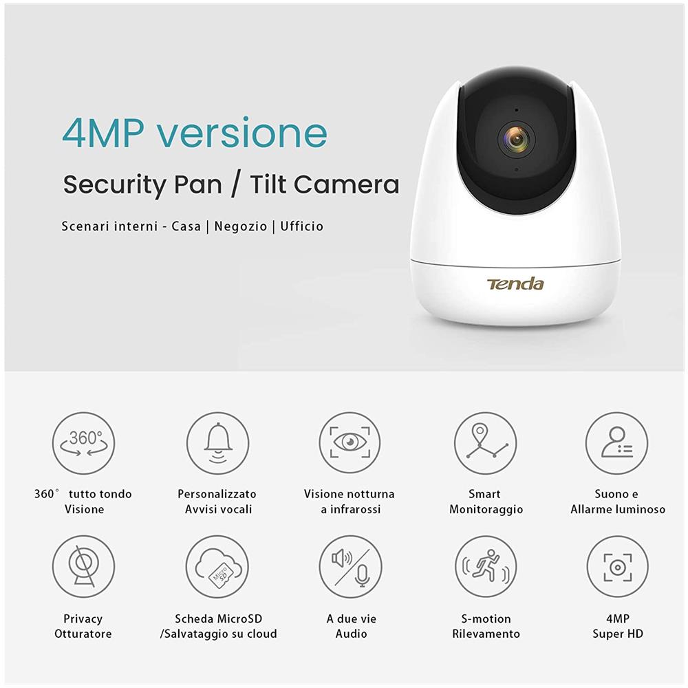 Telecamera di Sorveglianza IP per Interni CP7 con Risuolzione 2560 x 1440 Pixel Colore Bianco - Foto 6