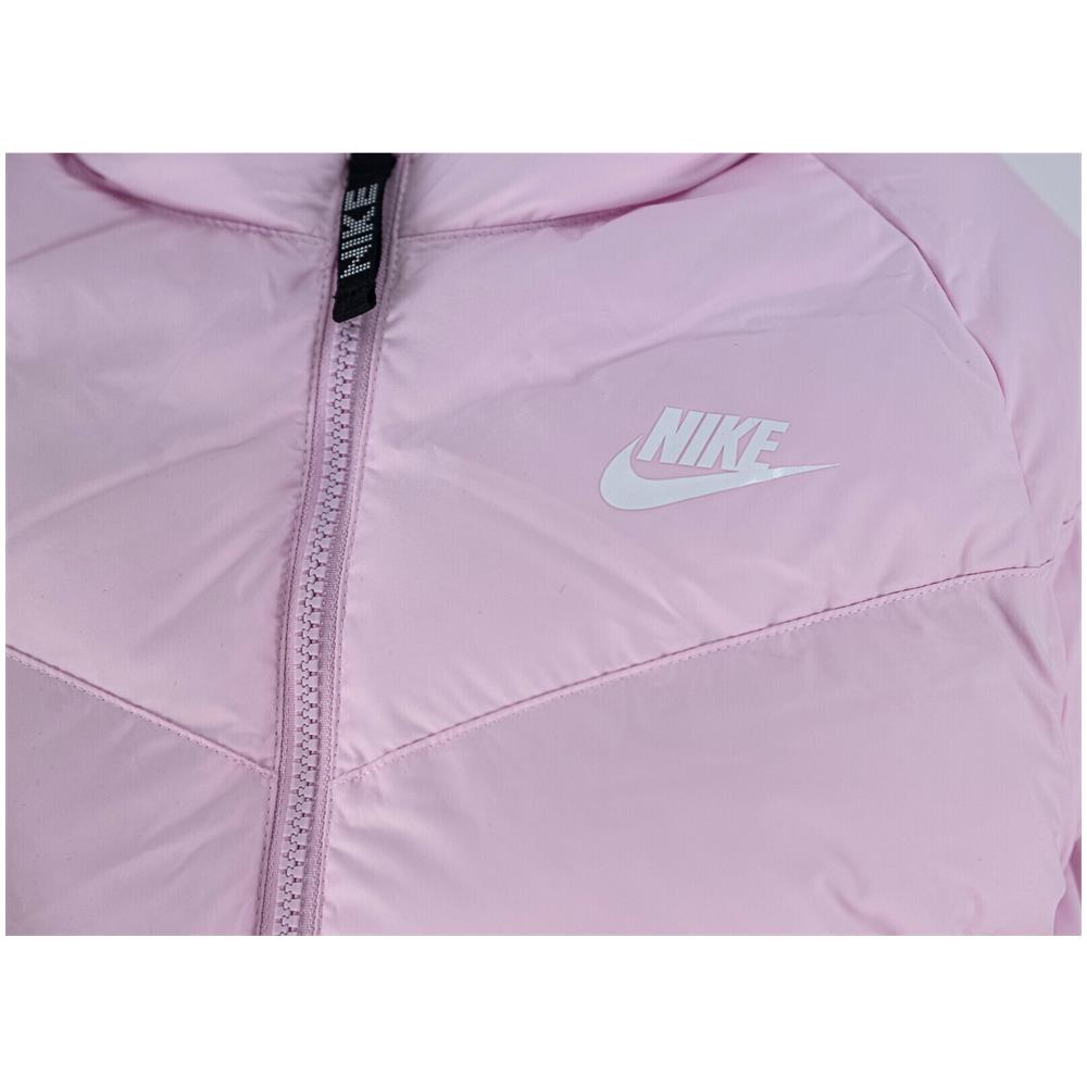 Sportswear Synthetic-fill Hooded Jacket Dx1264-663, Bambini, Rosa, 137-147 Cm - Foto 5